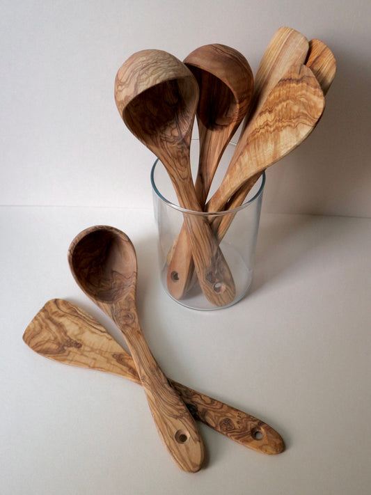 手入れして長く使えるオリーブウッドシリーズ | おたま＆へら