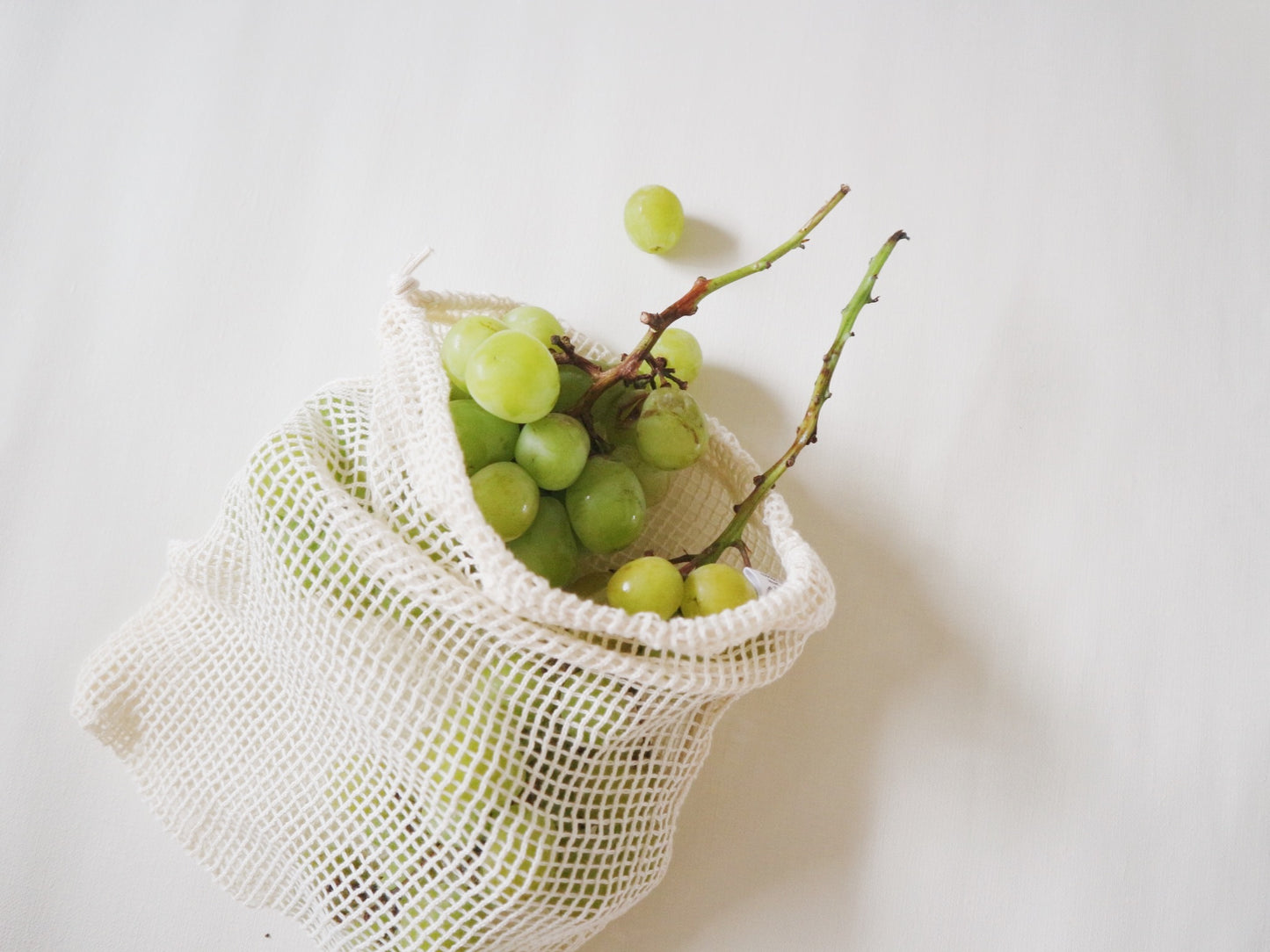 野菜が長持ちするメッシュバッグ  |  オーガニックコットン100%