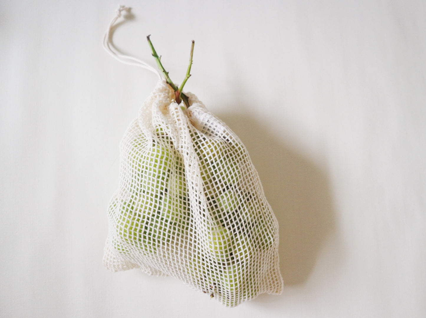 野菜が長持ちするメッシュバッグ  |  オーガニックコットン100%